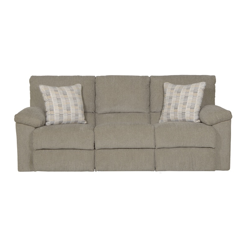 Tyler – Reclining Sofa|Pewter|Stonewash|Manual Reclining|Power Reclining