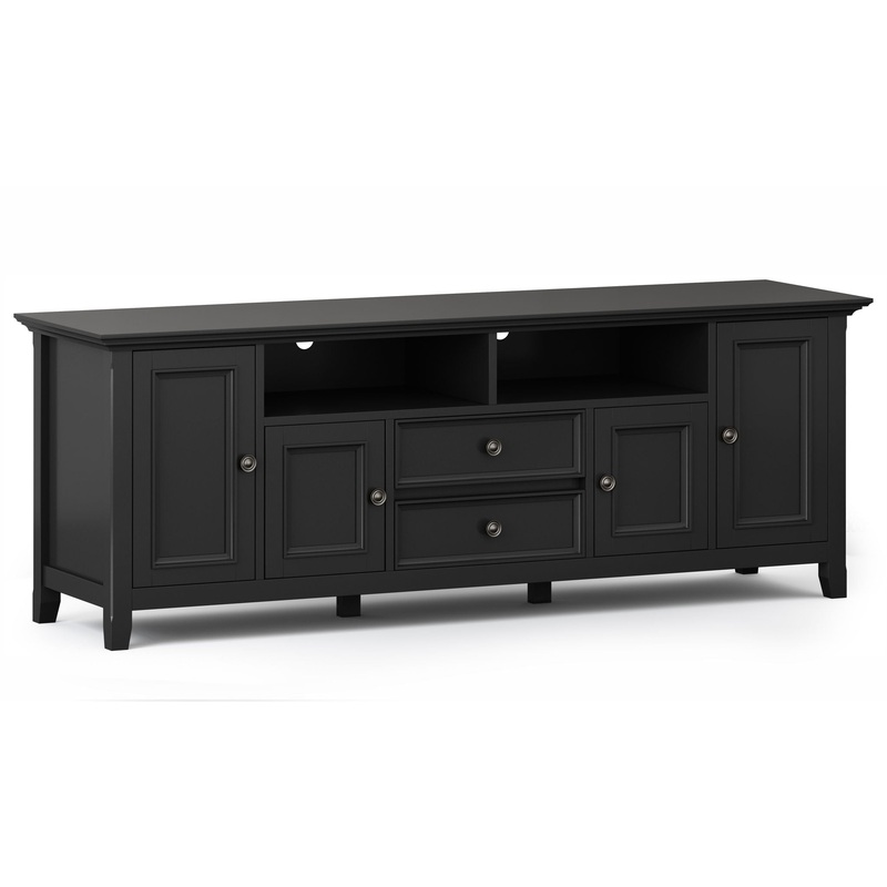 Amherst – Wide TV Media Stand|Black|Dark Brown|Gray|Light Brown