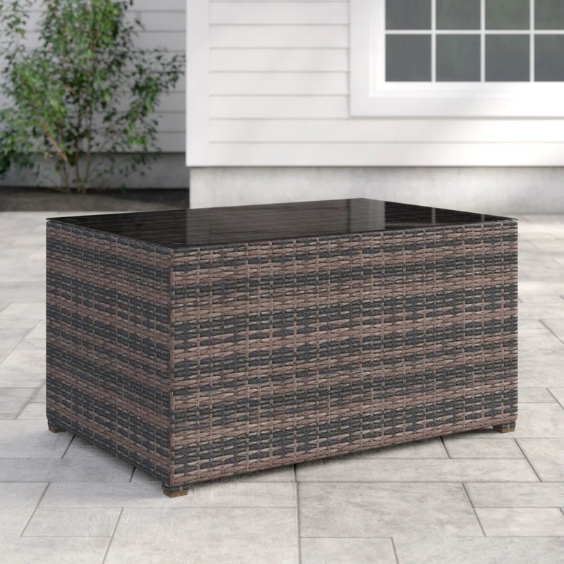 Coffee Table Stylish|Dark Brown|Gray