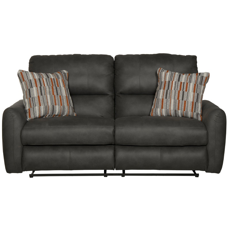 Dorian – Reclining Loveseat|Charcoal|Pebble|Manual Reclining|Power Reclining