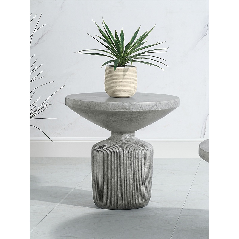 Laddie – Weathered Table|Gray|End Tables|Coffee Tables