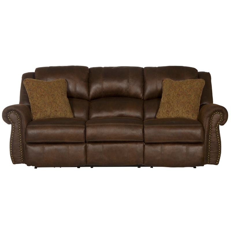 Pickett – Reclining Sofa|Dark Brown|Manual Reclining|Power Reclining