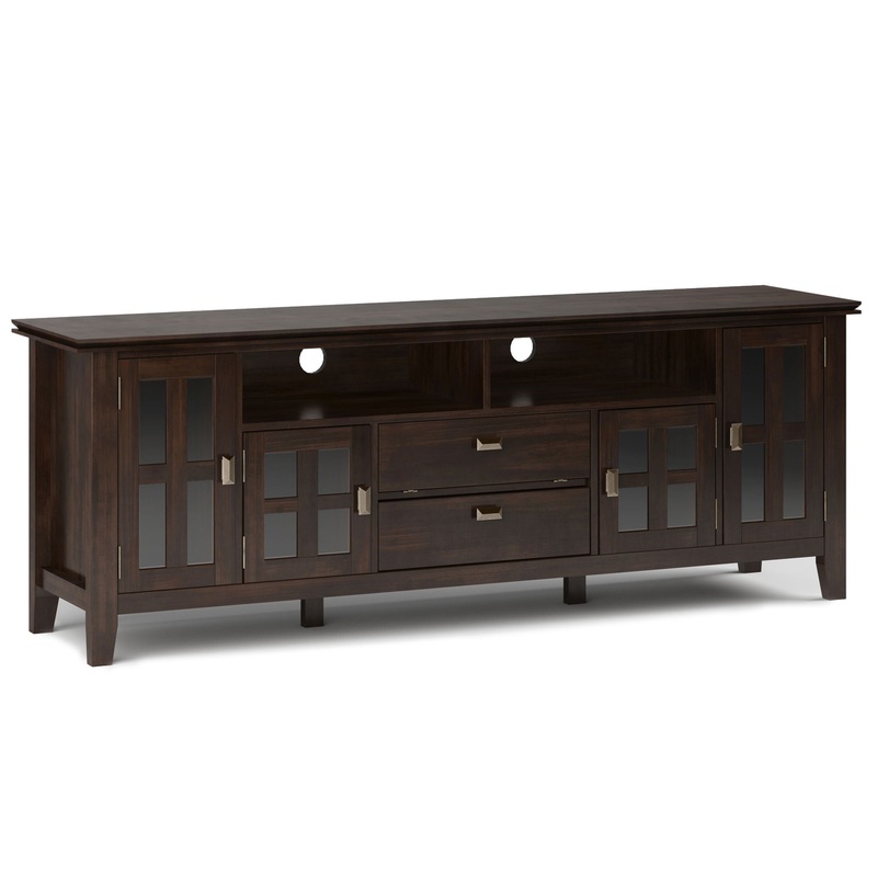 Artisan – TV Media Stand – Tobacco Brown