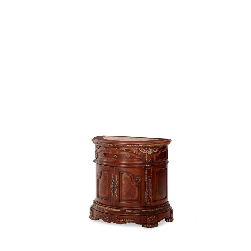 Cortina – Bedside Chest – Honey Walnut