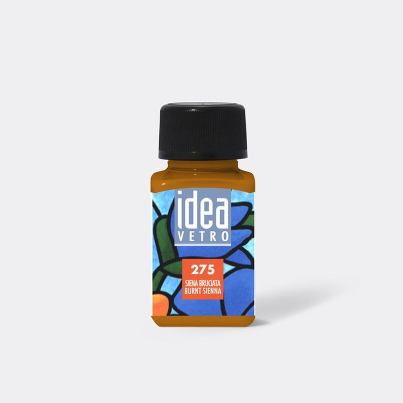 GLASS PAINT 60ML BURNT SIENNA