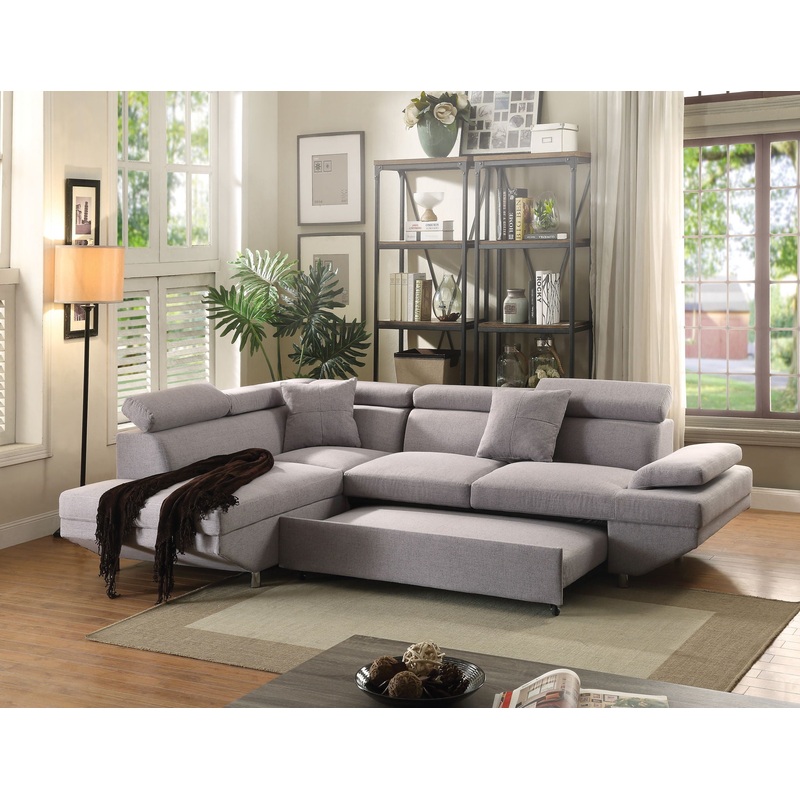 Jemima – Sectional Sofa – Gray