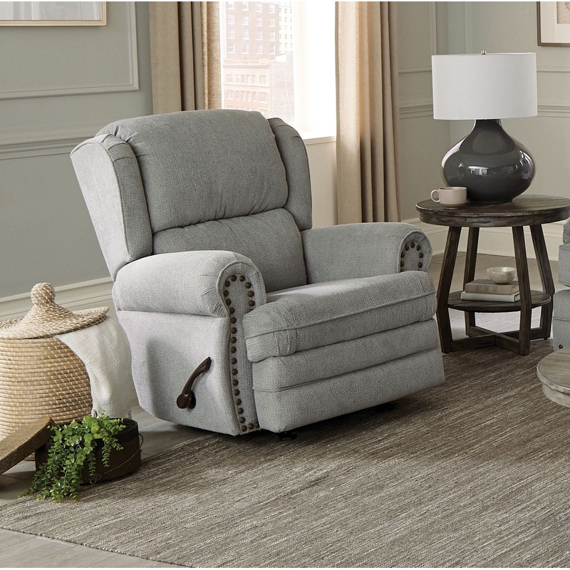 Singletary – Rocker Recliner|Nickel