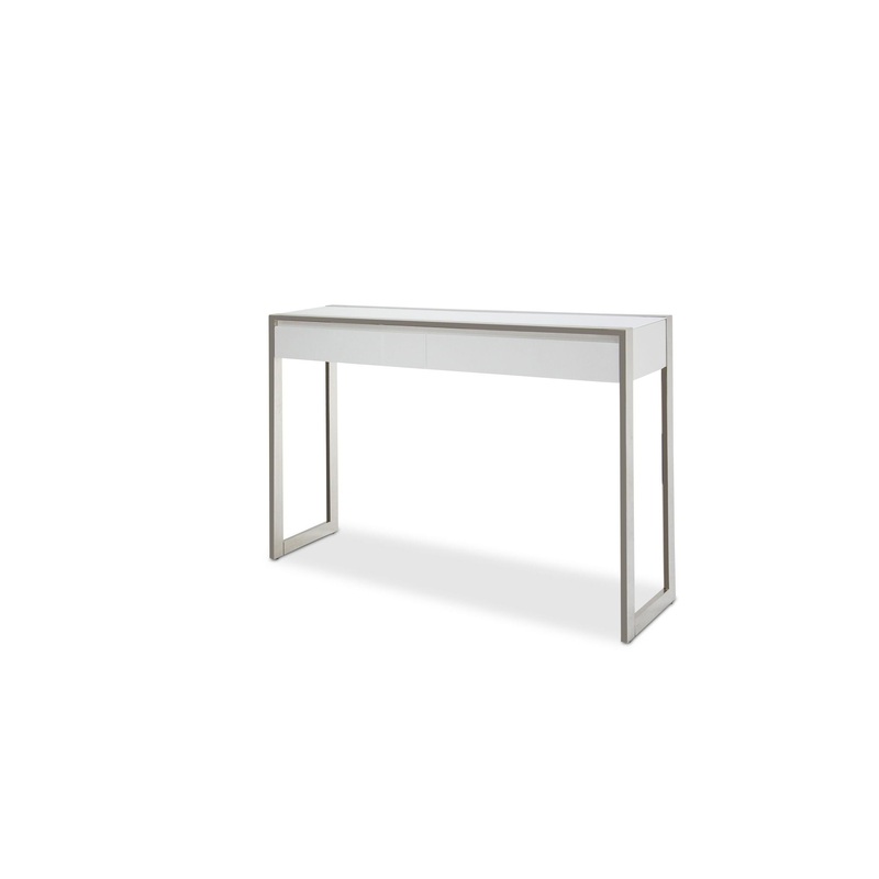 State St. – Console Table – Glossy White