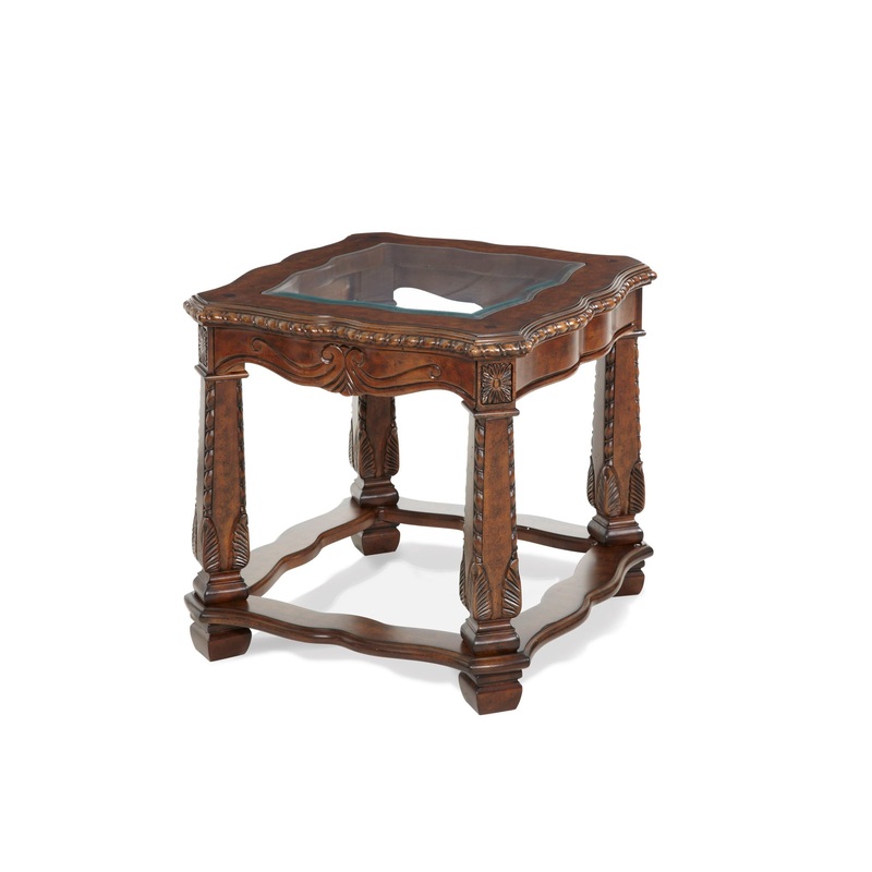 Windsor Court – End Table – Vintage Fruitwood