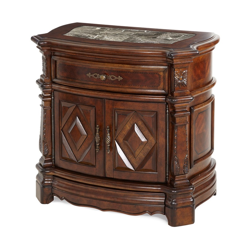 Windsor Court – Nightstand – Vintage Fruitwood