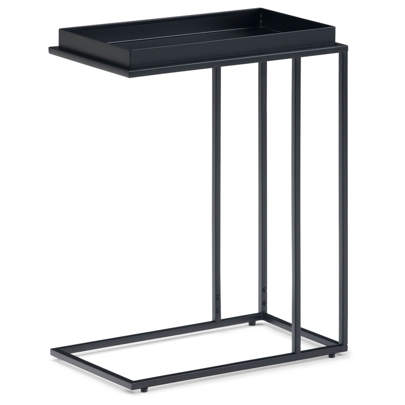 Garner – Tray Top C Side Table – Black