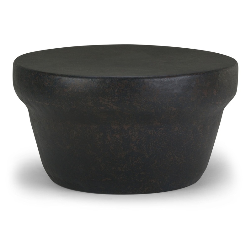 Garvy – Metal Coffee Table – Rustic Bronze