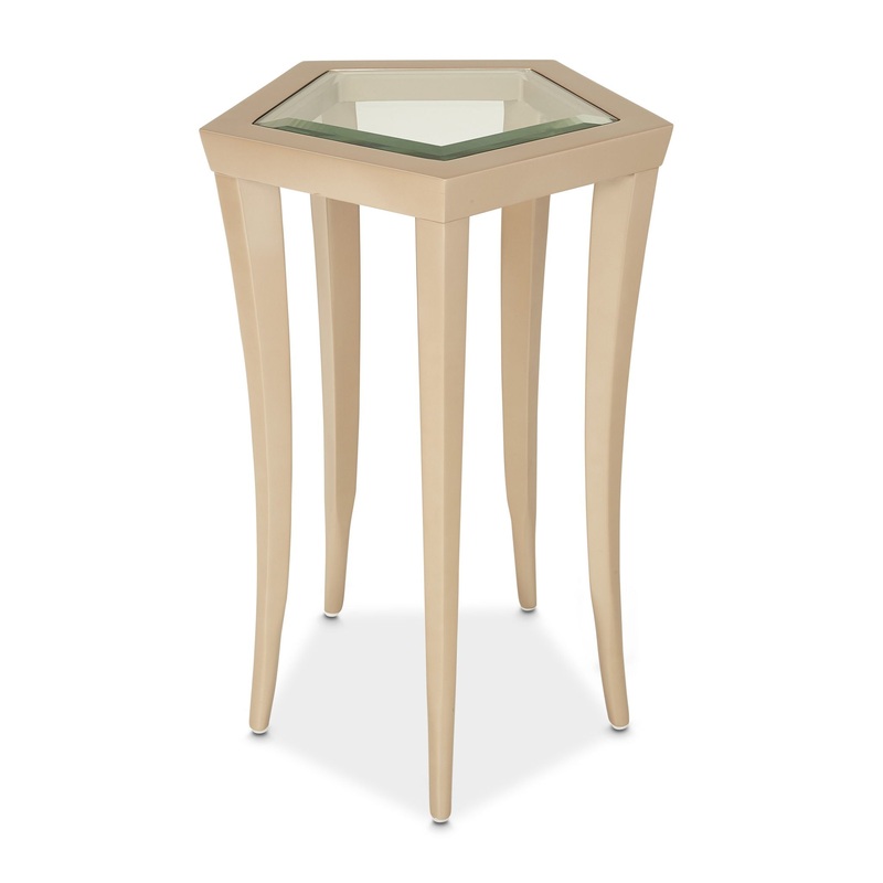 La Rachelle – Chairside Table – Champagne