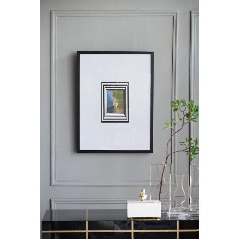 Modern Minimalist Wall Art With Roman Inspired Bust, Wall Decor For Living Room, Entryway, Bedroom – Multicolor