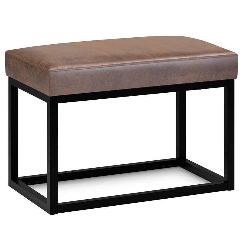 Reynolds – Small Bench – Distressed Chestnut Brown