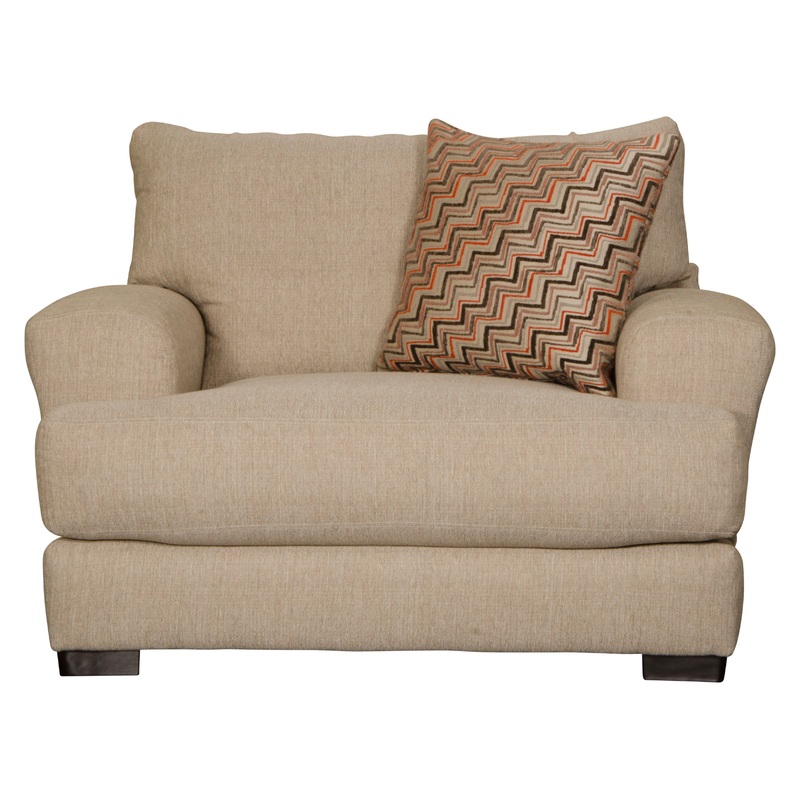 Ava – Sectional – Chair 1/2|Cashew|Pepper