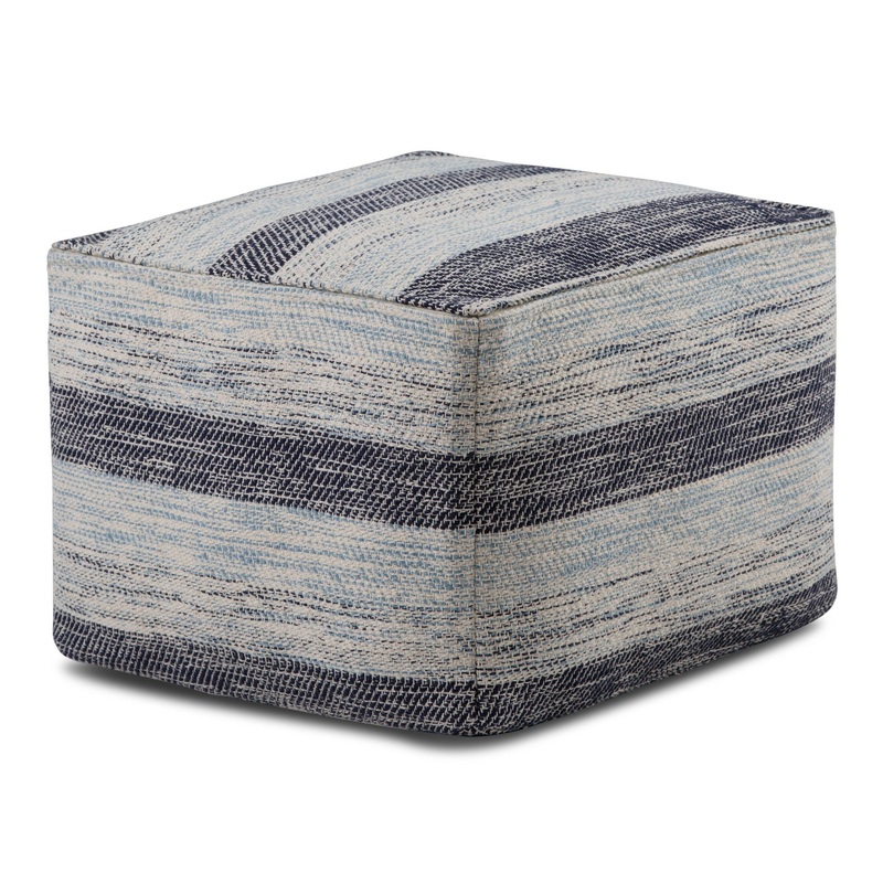 Clay – Square Pouf, Upholstered