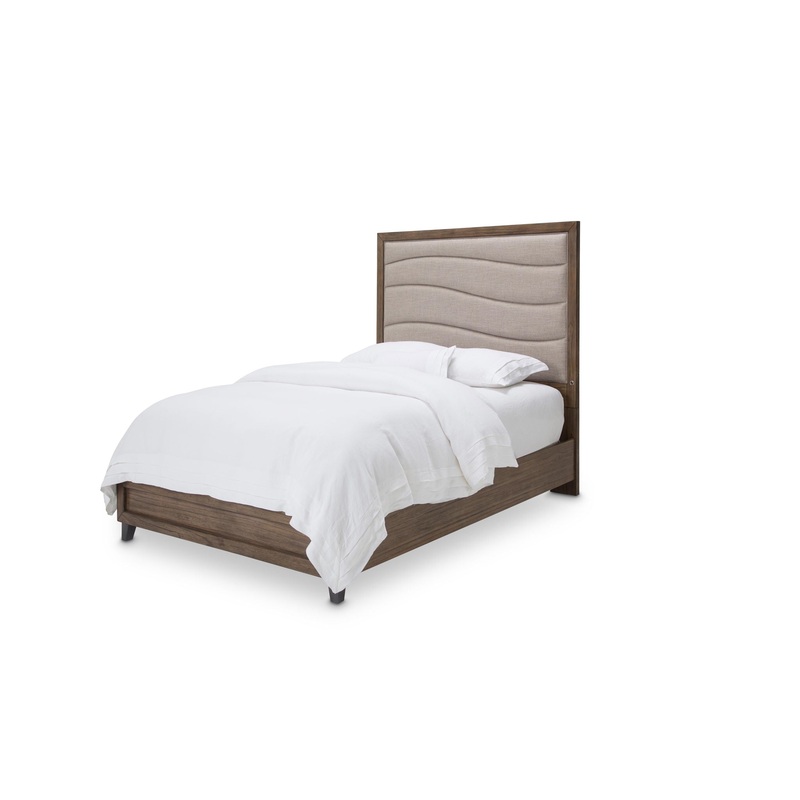 Del Mar Sound – Panel Bed|Dark Brown|King|Queen