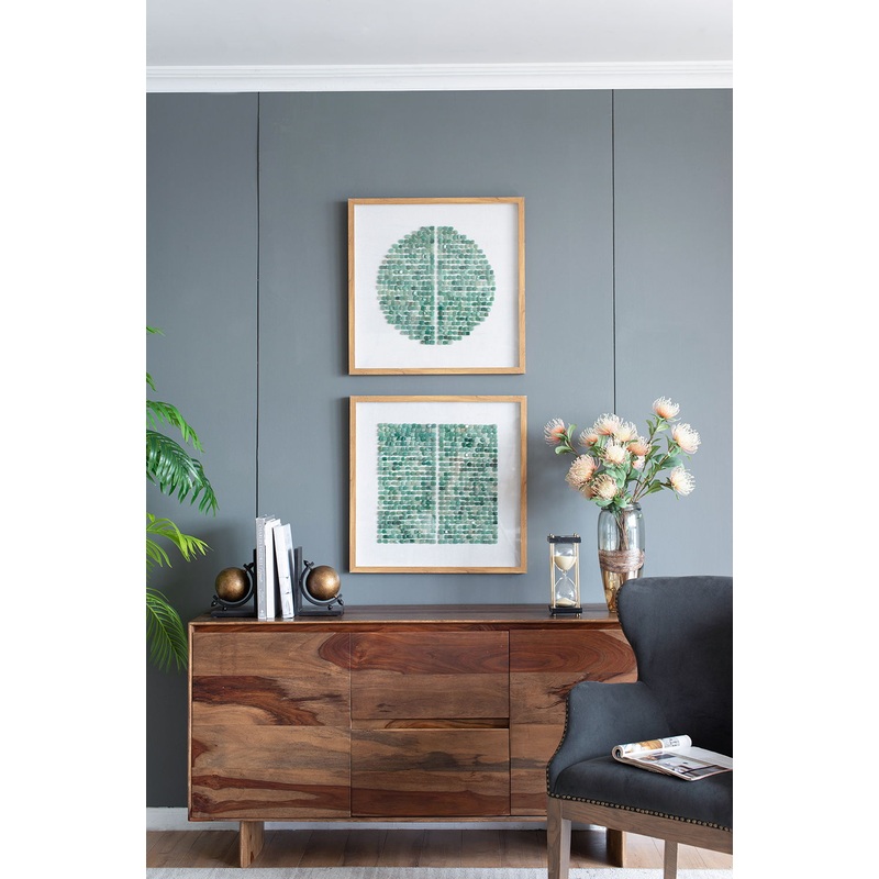 Elos Stone Shadow Boxes Wall Art (Set of 2) – Multicolor