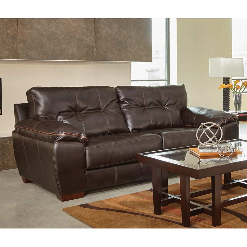 Hudson – Sofa|Chocolate|Steel