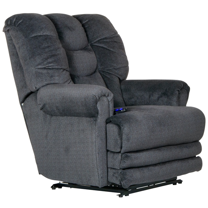 Malone – Power Lay Flat Recliner With Extended Ottoman