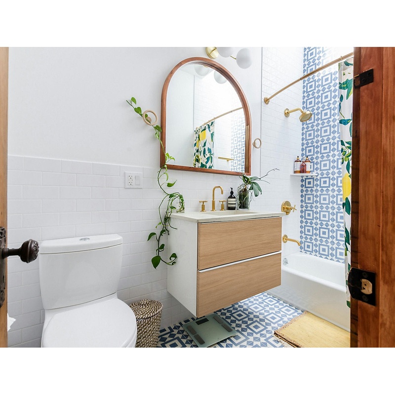 PLASTIC ADHESIVE WOOD TROPE NATURE 45X