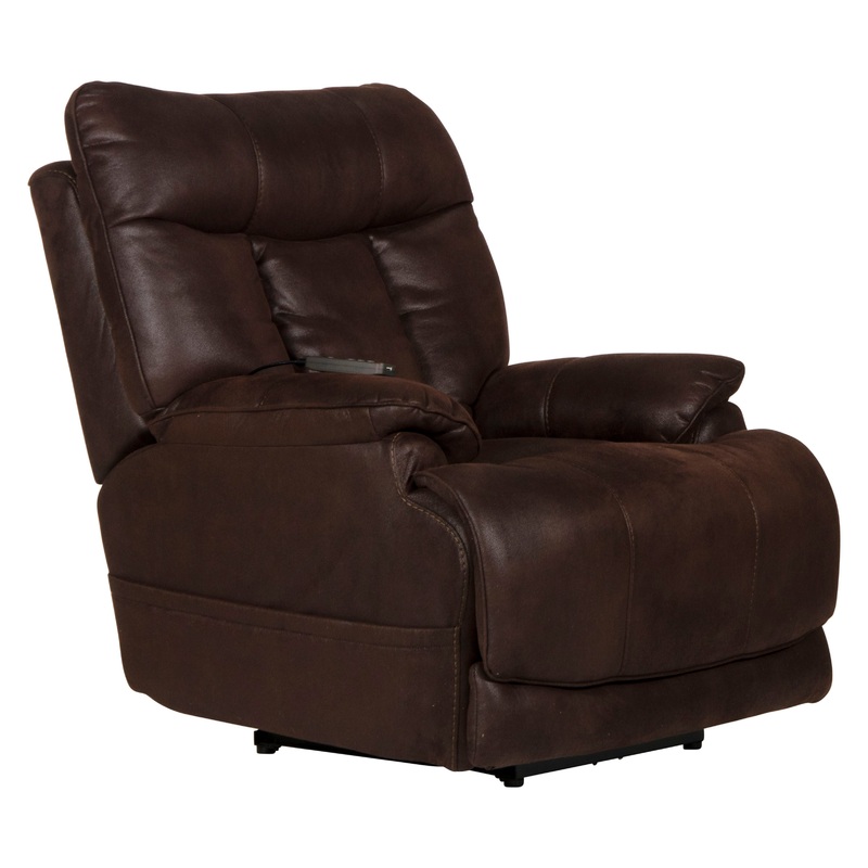 Anders – Power Recliner|Dark Brown|Pewter