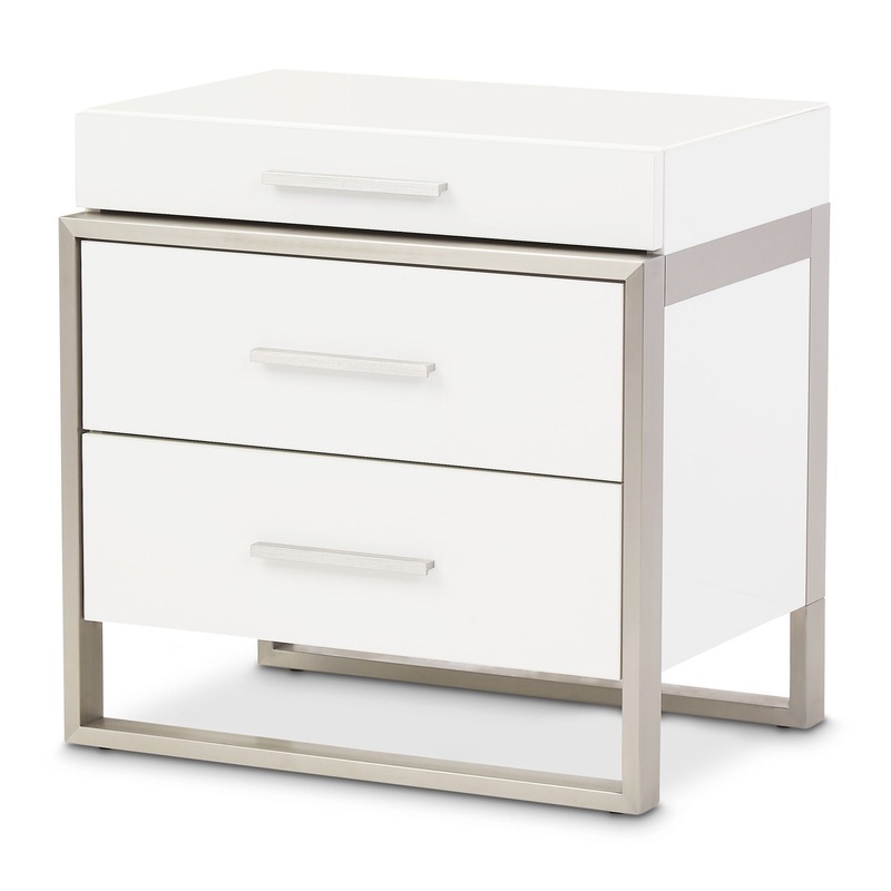 Marquee – Nightstand – Cloud White