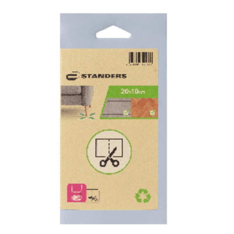 SLIDING FOOT 200X100MM ADES GRI