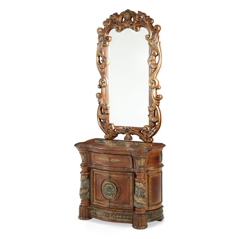 Villa Valencia – Bedside Chest, Mirror