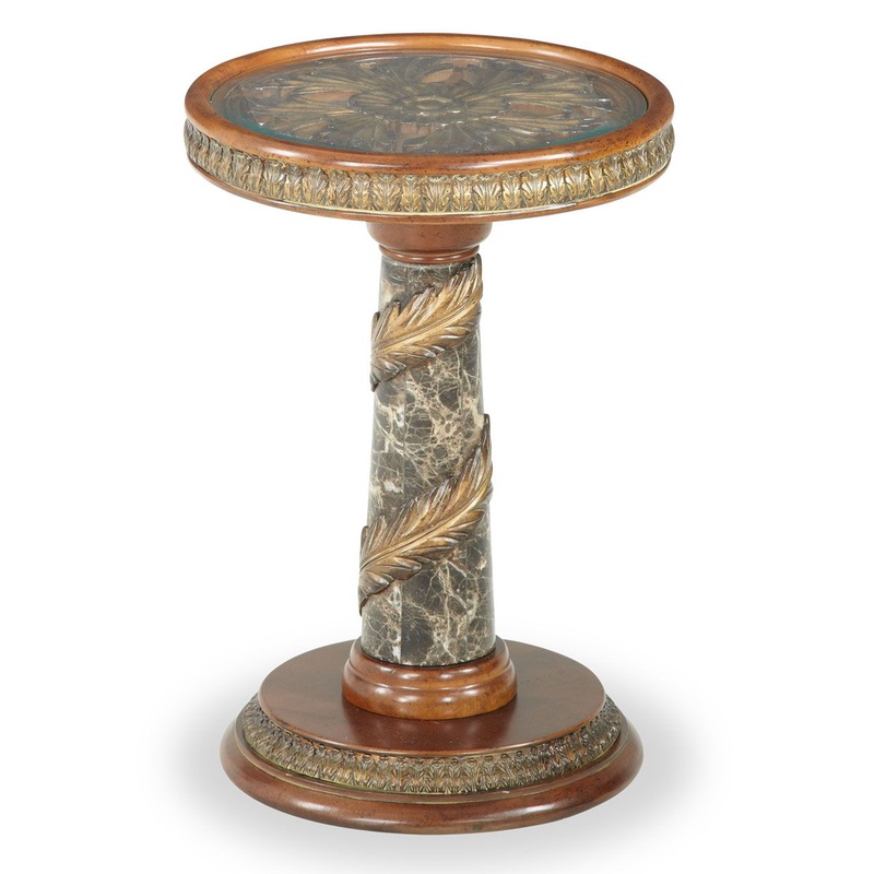 Villa Valencia – Chair Side Table – Classic Chestnut