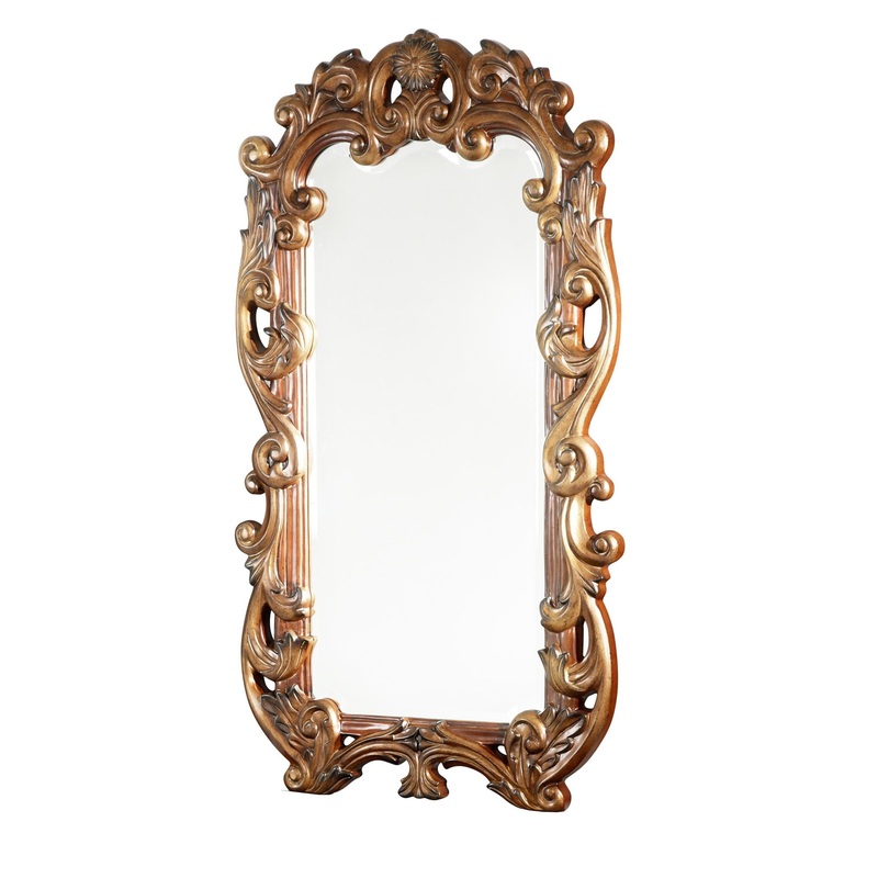 Villa Valencia – Decorative Mirror – Classic Chestnut