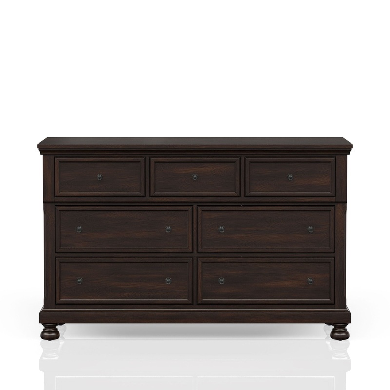 7 Seven Drawer Dresser – Cherry
