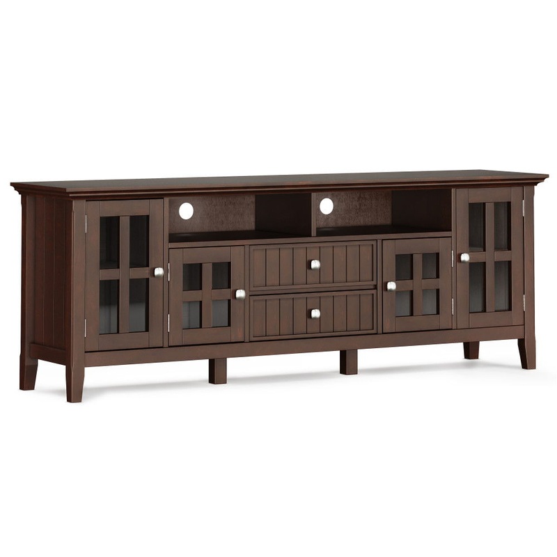 Acadian – Wide TV Media Stand – Brown