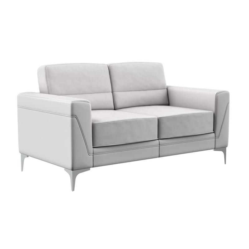 Creta – Loveseat – Light Gray
