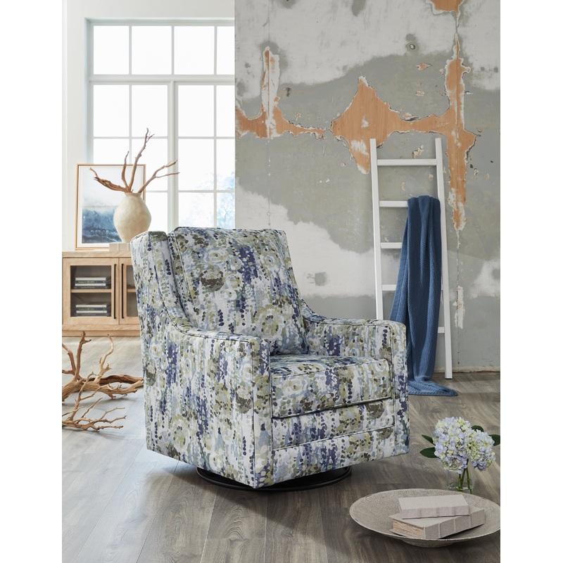 Dustinford Swivel Glider Accent Chair