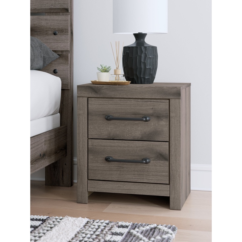Graystorm Two Drawer Night Stand