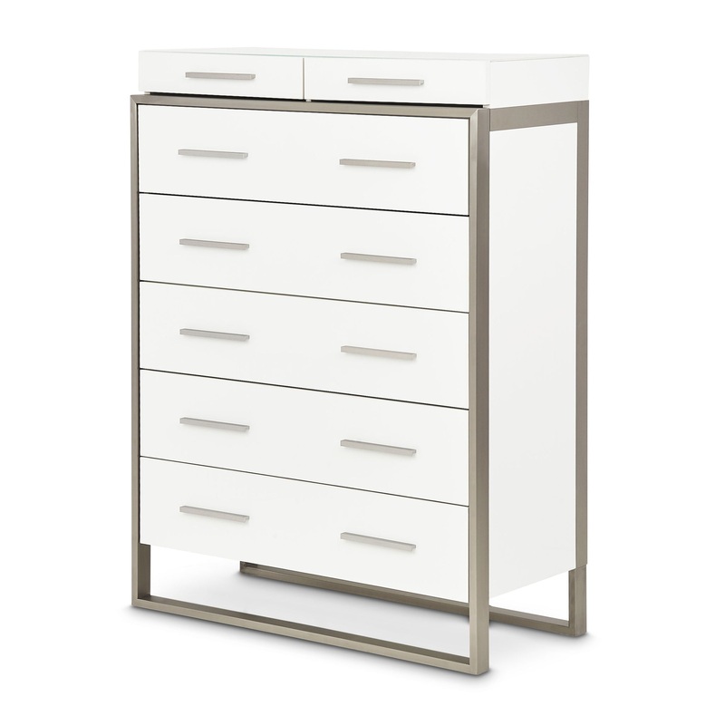Marquee – 7-Drawer Chest – Cloud White