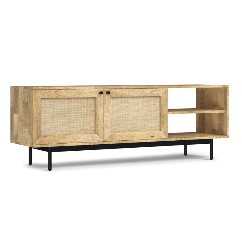 Reeves – TV Media Stand – Natural