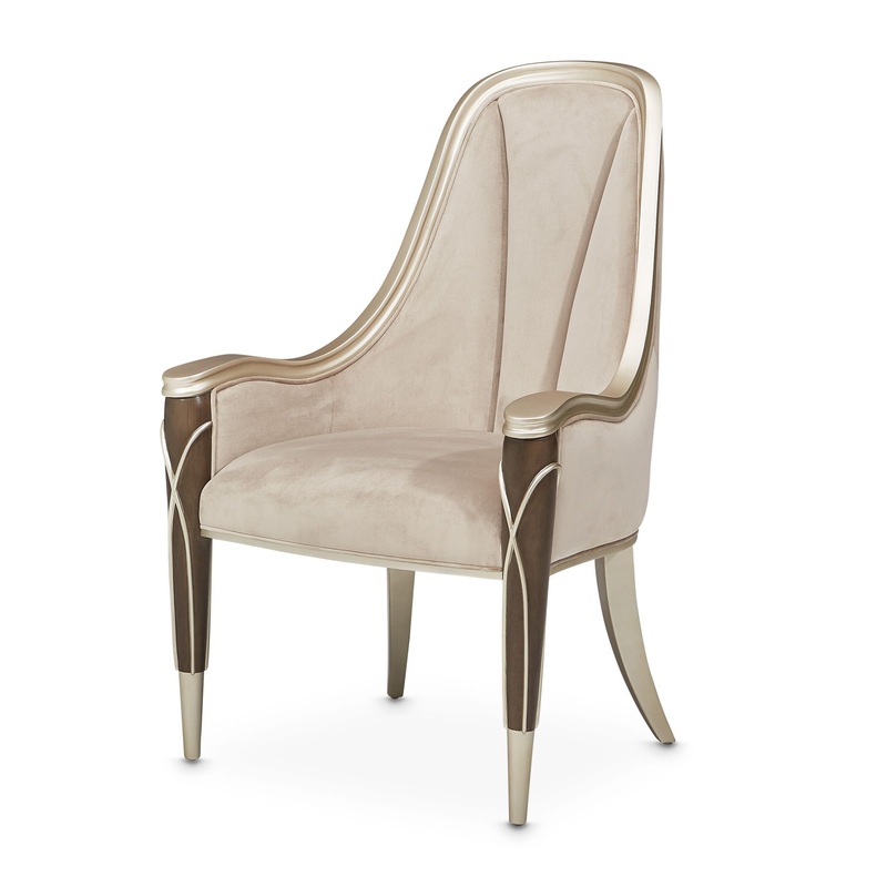 VillaCherie – Dining Arm Chair – Hazelnut