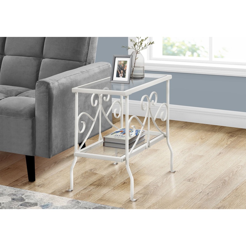 Elegant Design Accent Table, Side Traditional