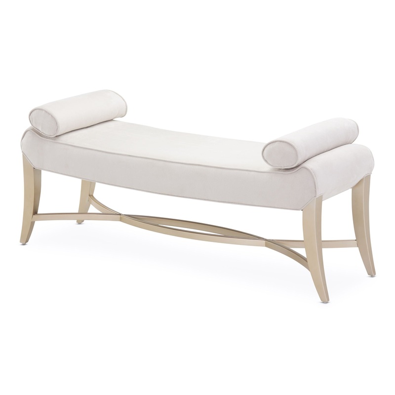 Malibu Crest – Bed Bench – Chardonnay