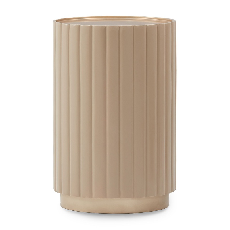 Malibu Crest – Round Chairside Table – Chardonnay