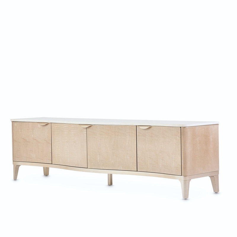 Malibu Crest – TV Console – Blush