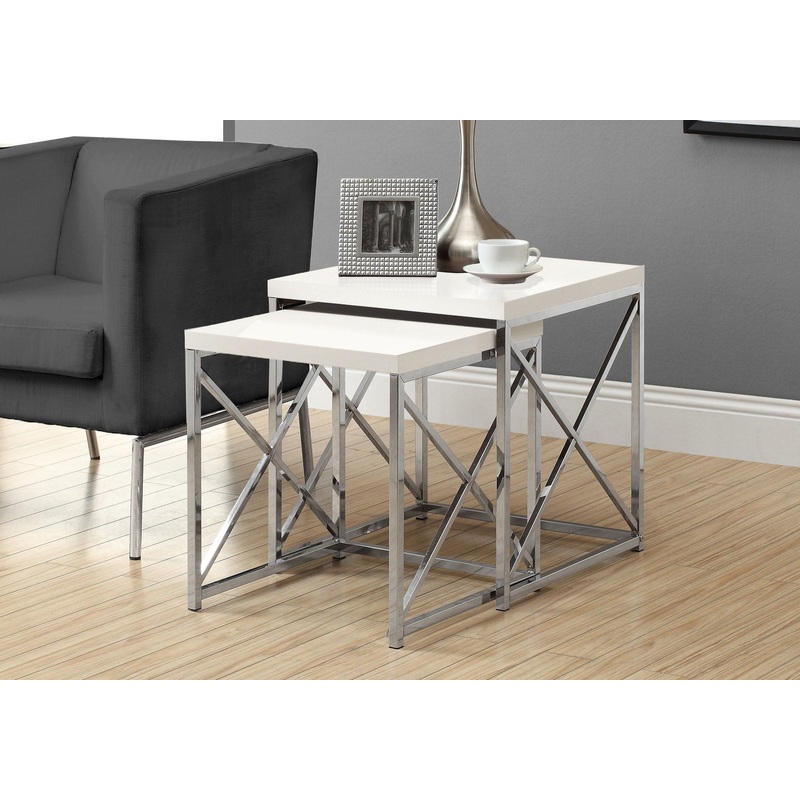 Nesting Table, Accent, Contemporary & Modern (Set of 2)