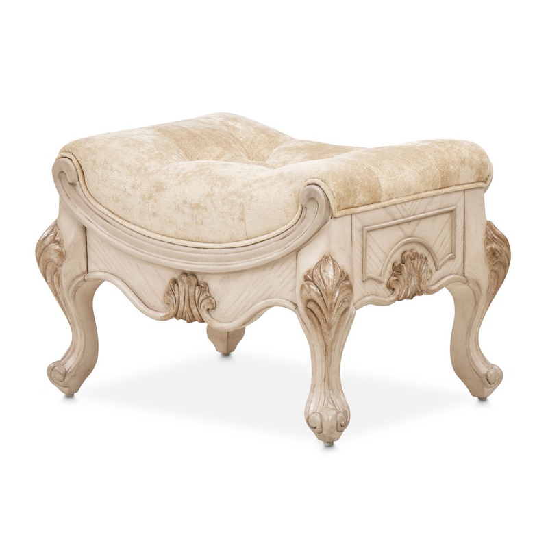 Platine de Royale – Vanity Bench – Champagne