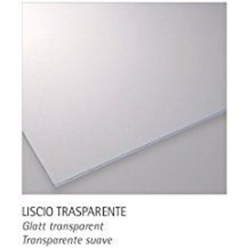 SMOOTH SYNTHETIC GLASS TRASP CM.50X50 SP2MM