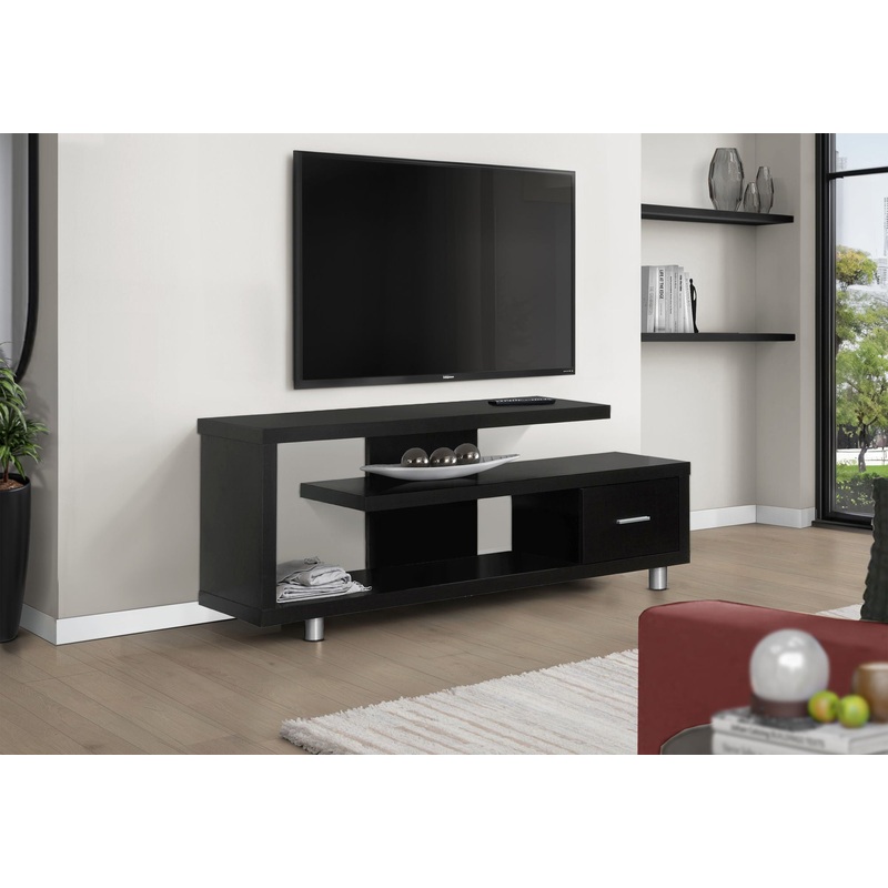 TV Stand, Console, Media Entertainment Center Storage Cabinet, Contemporary & Modern