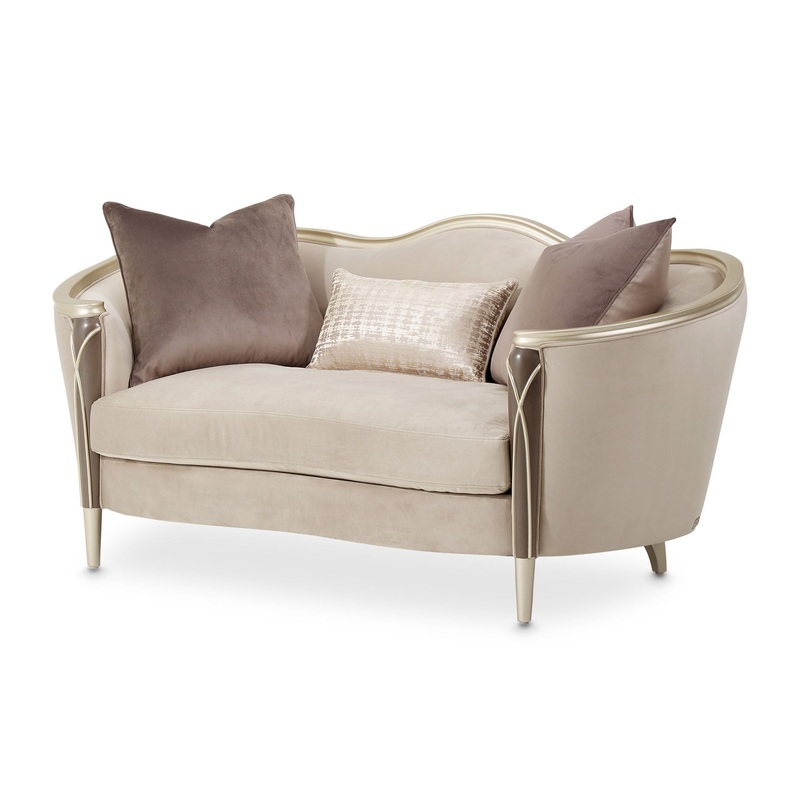 Villa Cherie – Loveseat – Porcini / Hazelnut