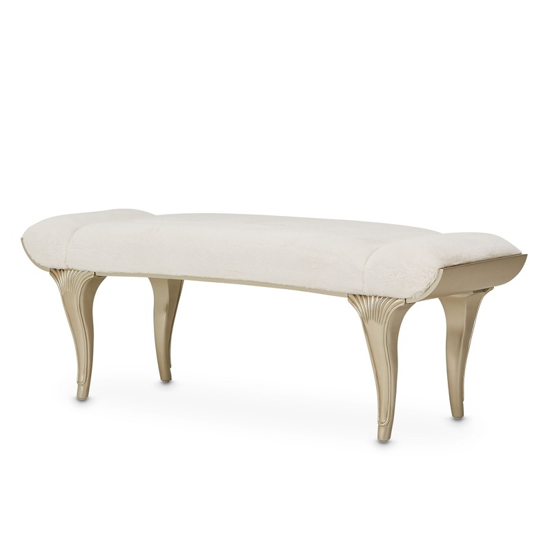 VillaCherie – Bed Bench – Hazelnut